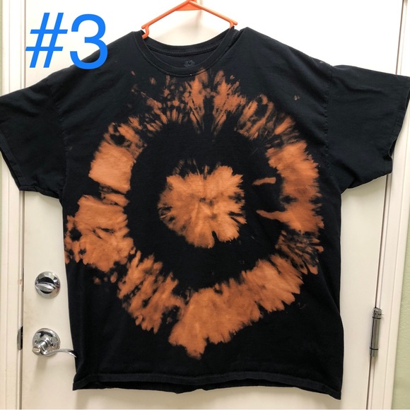Tie dyed and Reverse (bleach) dyed shirts! #1-11 are all 2XL! 100% Cotton. - Picture 6 of 14
